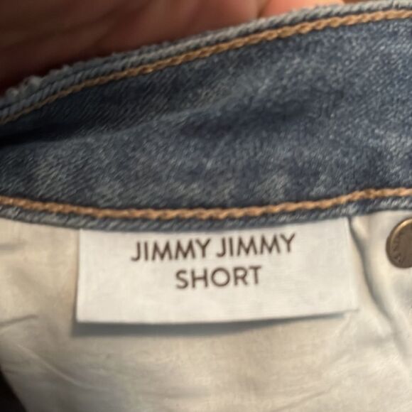 Paige Jimmy Jimmy Shorts Cuffed Denim Shorts - Picture 10 of 11